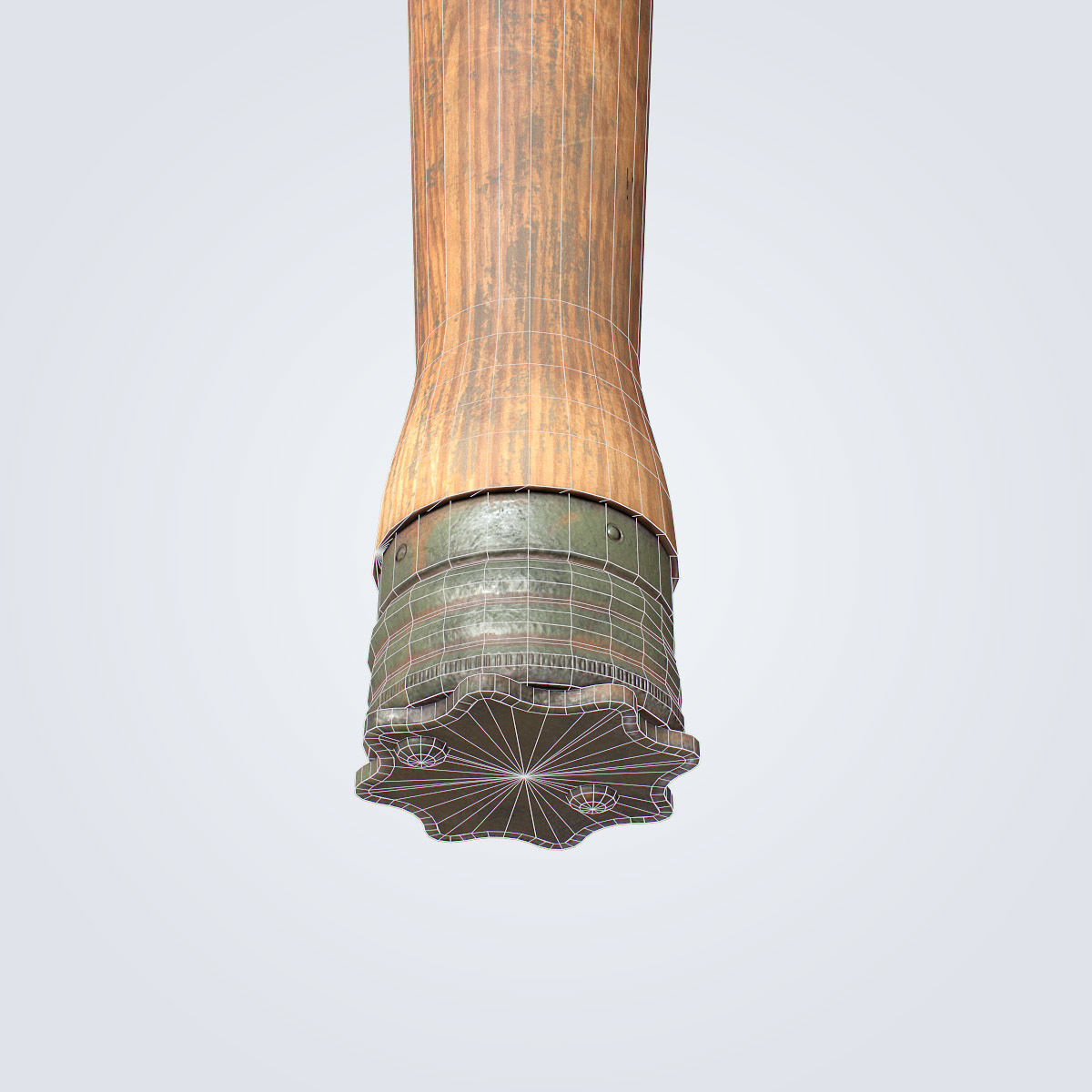 Anti Tank Stick Grenade Low-poly 3D model_18