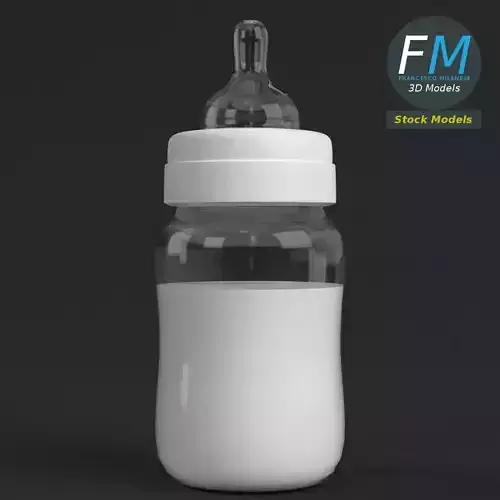 Baby bottle 3D model