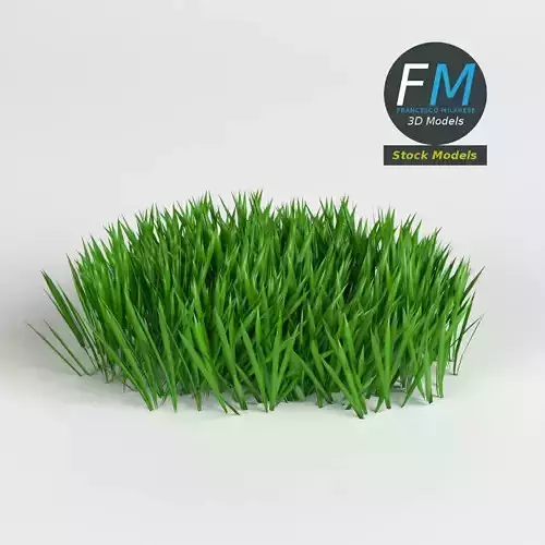 Grass Weed module 1 3D model Grass Weed module 1 3D model