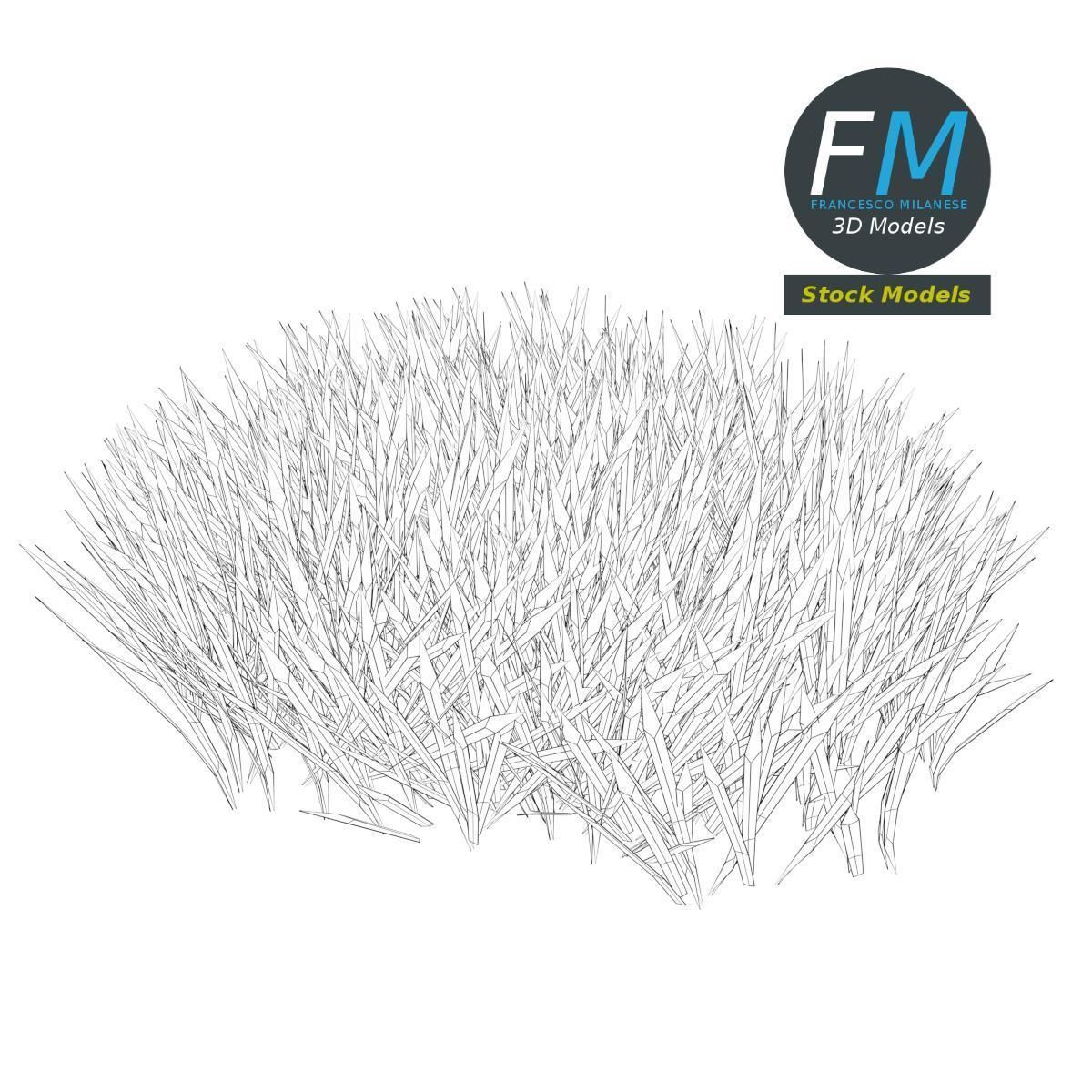 Grass Weed module 1 3D model_7
