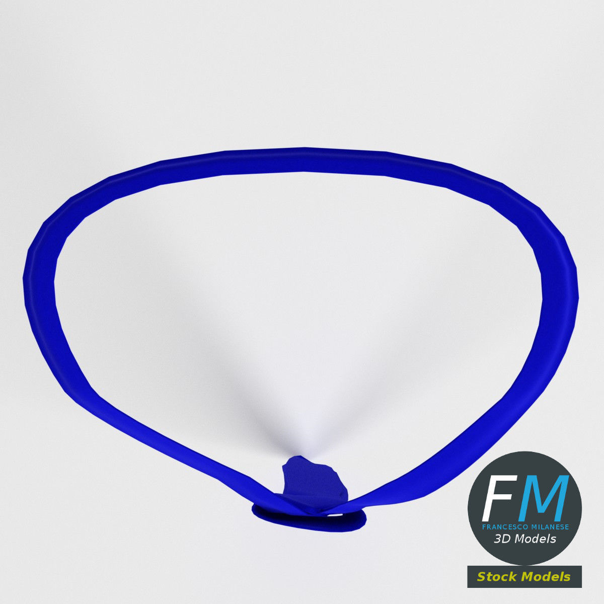 Tie 2 necktie 3D model_6