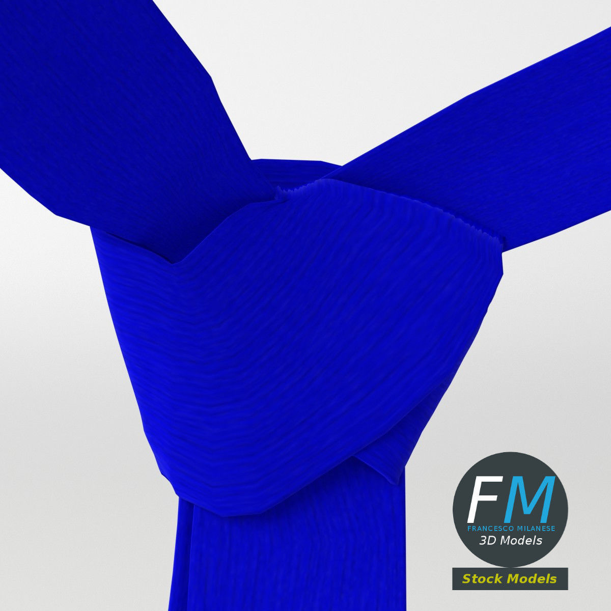 Tie 2 necktie 3D model_5
