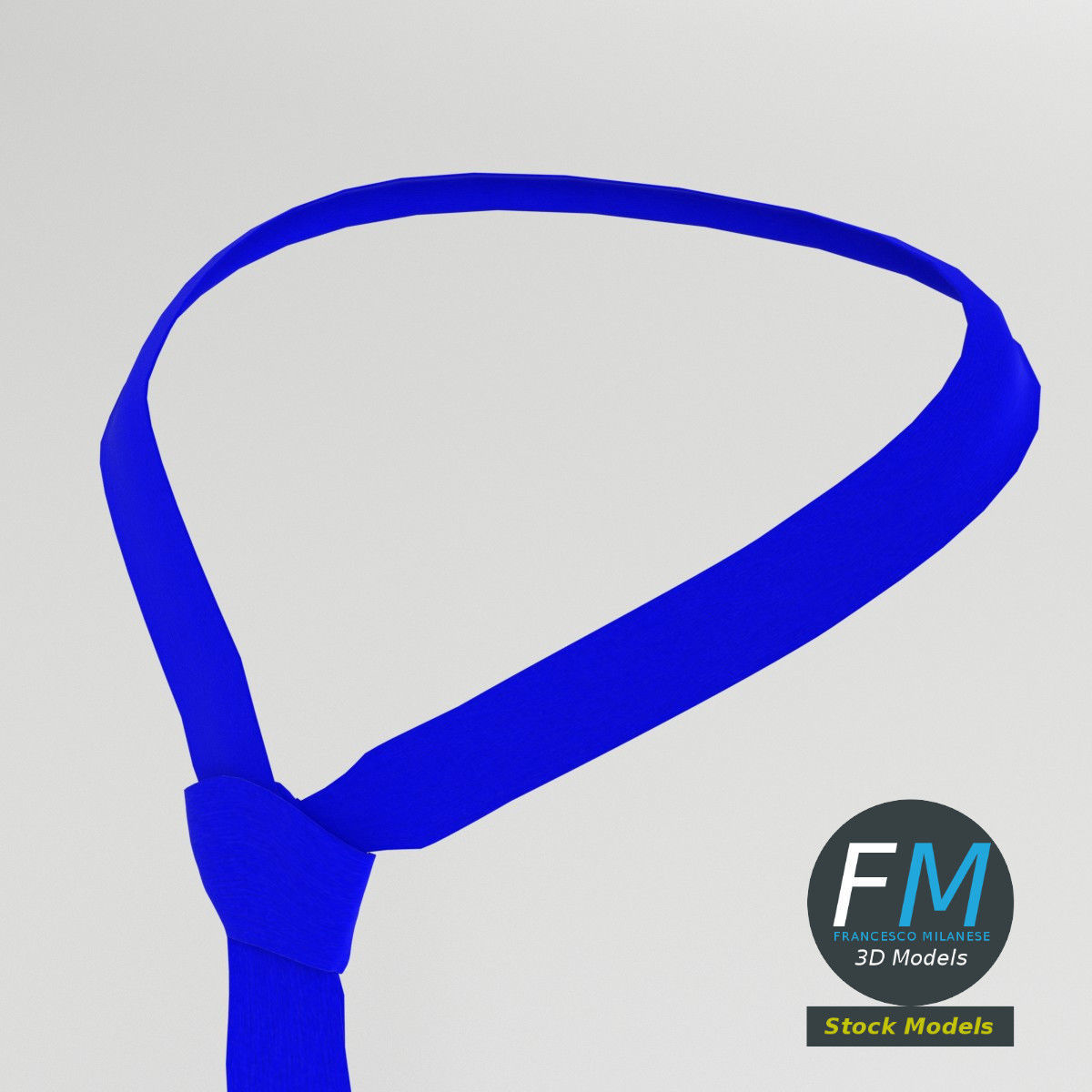 Tie 2 necktie 3D model_2