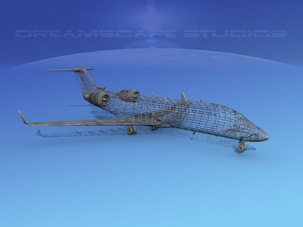 Canadair CRJ100 Corporate 2 3D model_12