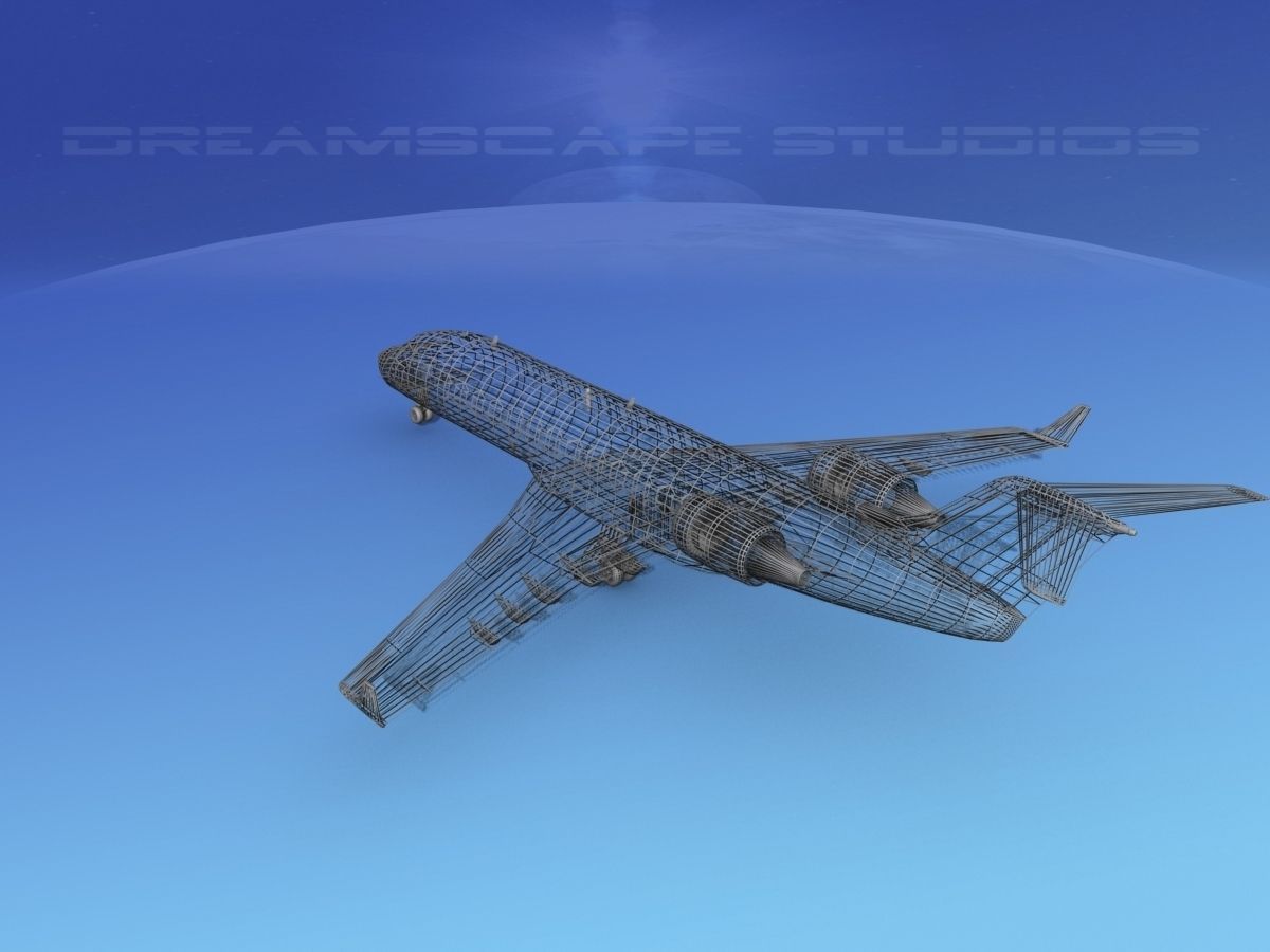 Canadair CRJ100 Corporate 2 3D model_13