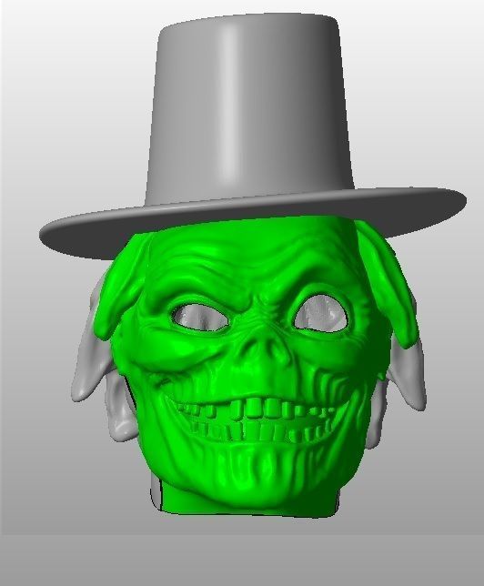 Ghost Mask 3D print model_1