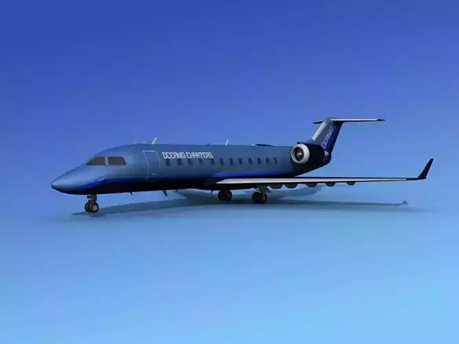 Canadair CRJ100 Oceanis 3D model