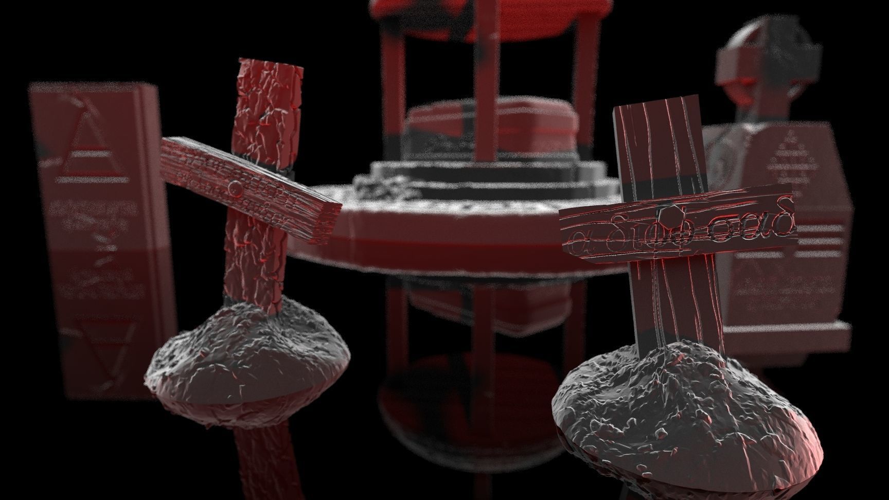 Ultimate Gravestone Collection 3D print model_2