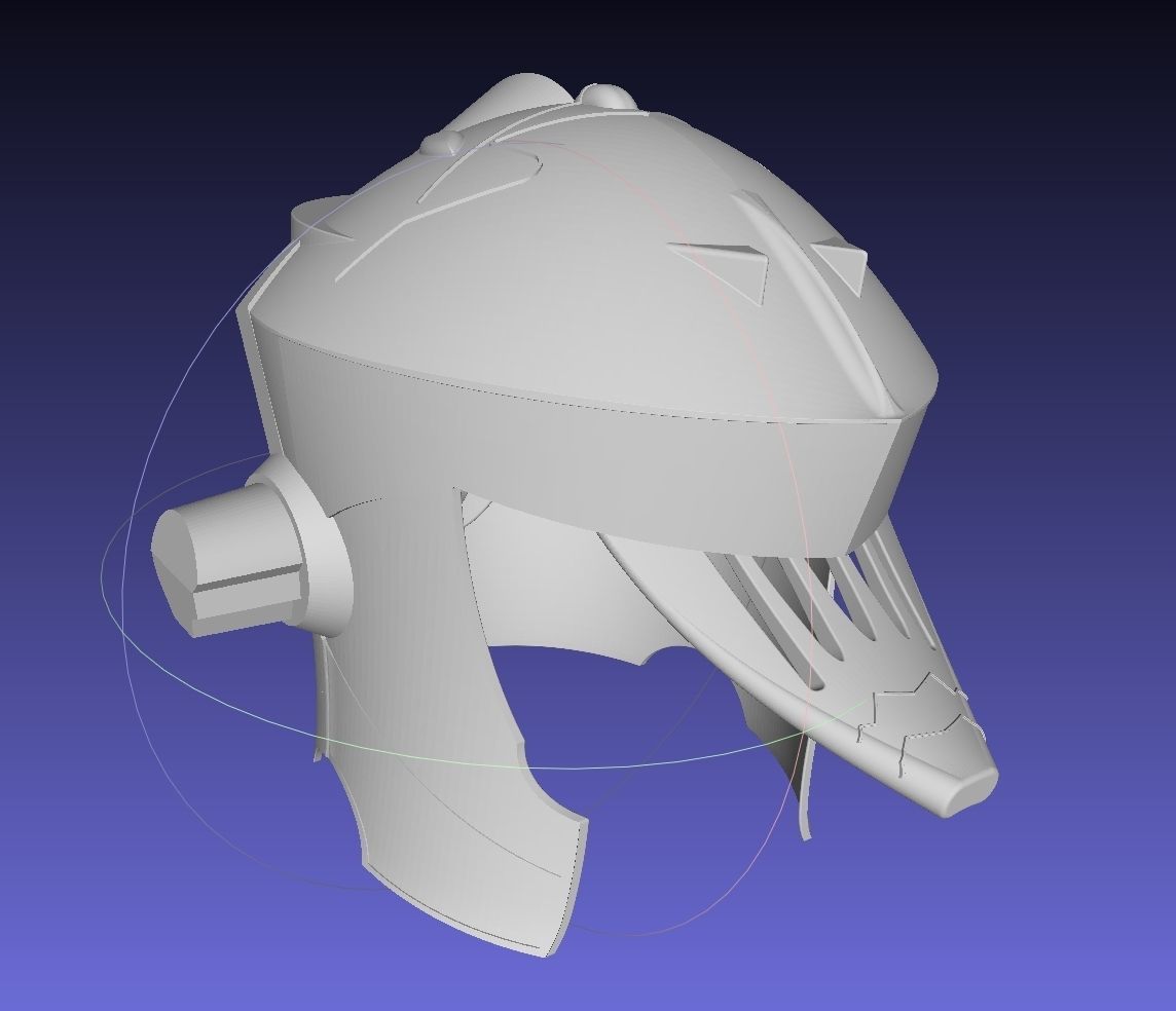 Goblin Slayer Printable Cosplay Helmet 3D print model_2