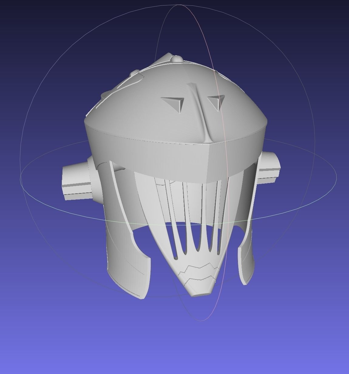 Goblin Slayer Printable Cosplay Helmet 3D print model_10