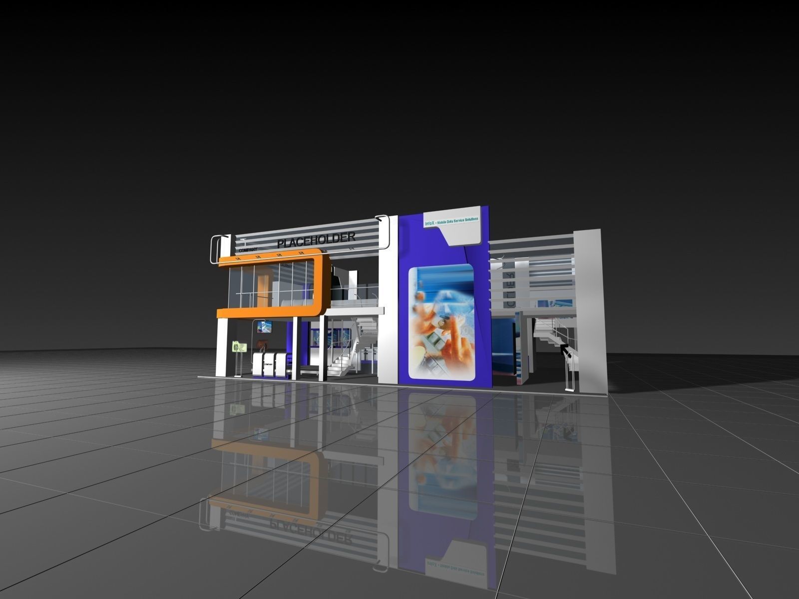 IT Expo 02 3D model_5