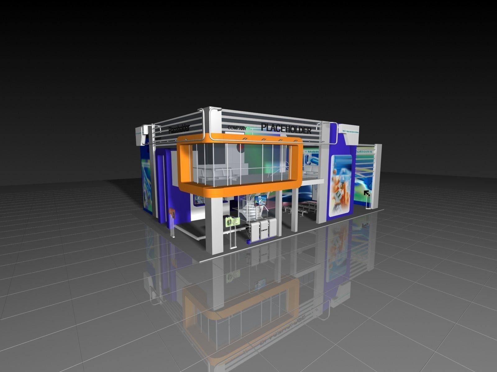 IT Expo 02 3D model_8