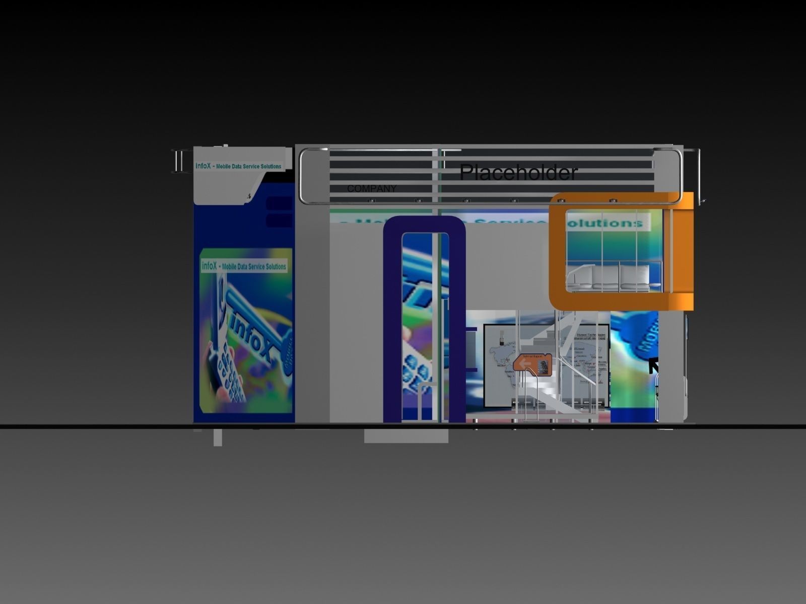 IT Expo 02 3D model_4