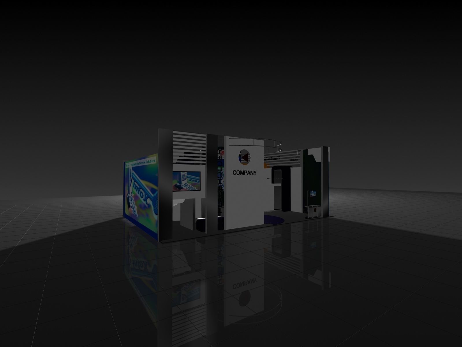 IT Expo 02 3D model_7