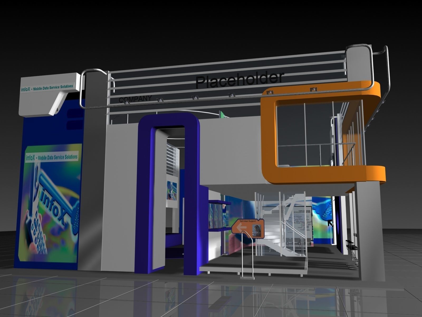 IT Expo 02 3D model_1