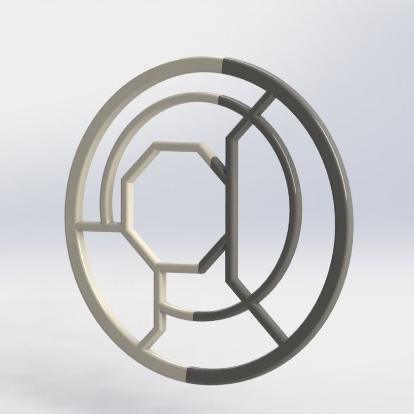 GEOMETRICAL COASTERS 3D print model_8