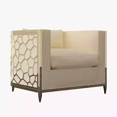 JACQUES ROUND BACK ARMCHAIR