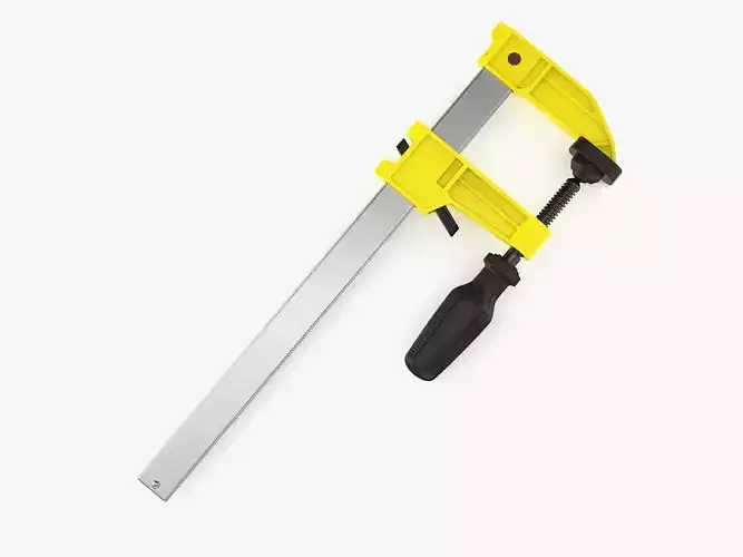 Bar Clamp 3D model