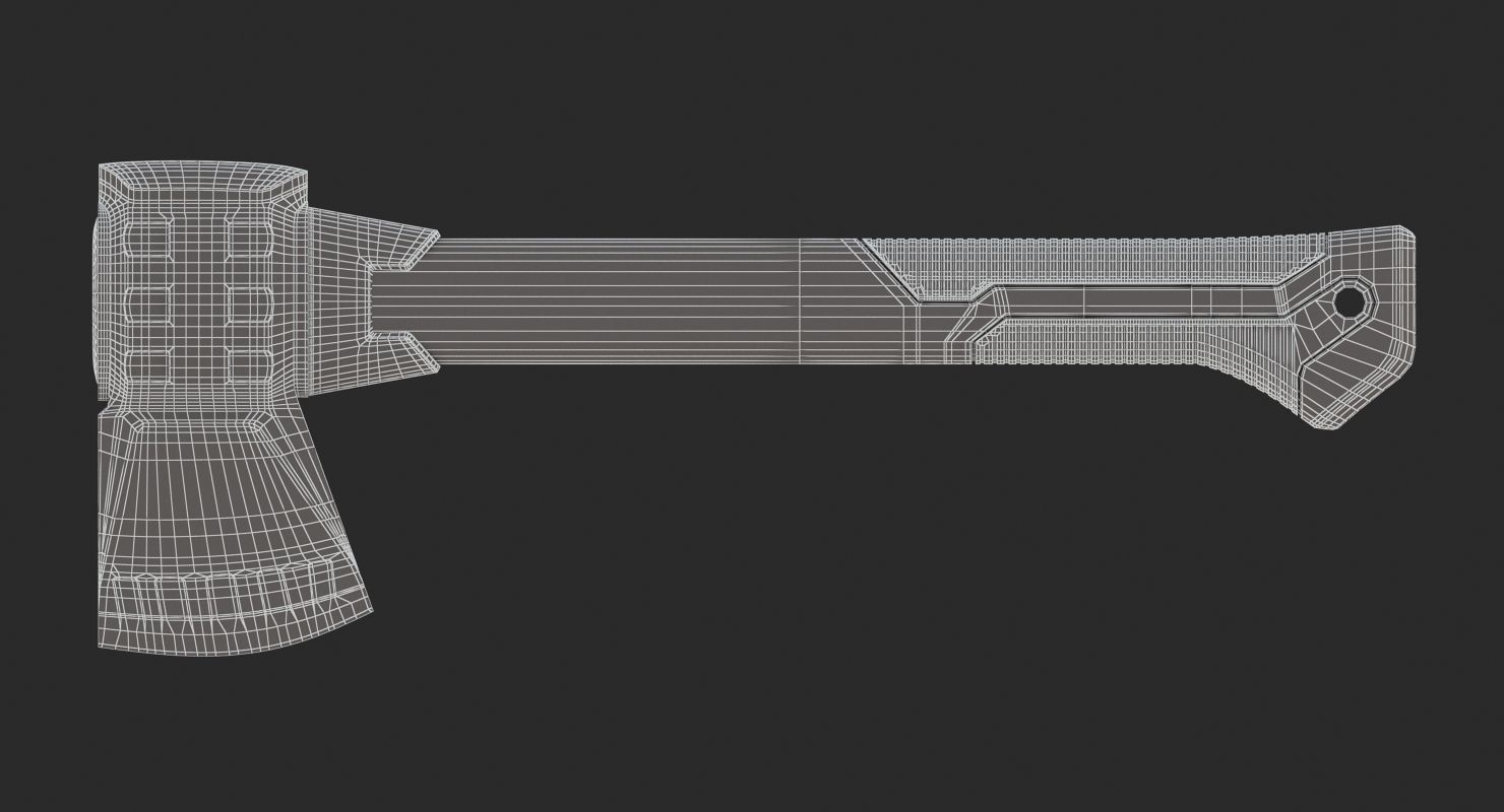 Campers Axe 3D model_8
