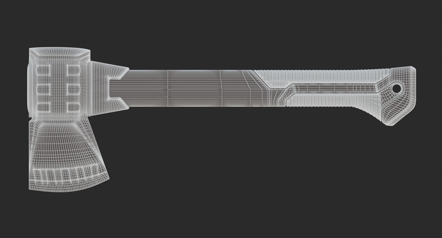 Campers Axe 3D model_9