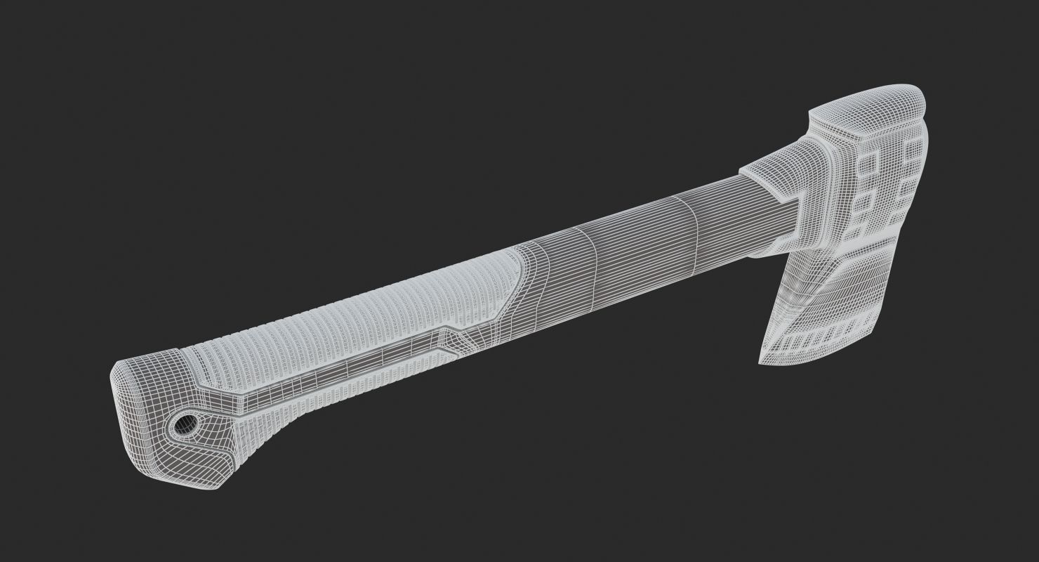 Campers Axe 3D model_11