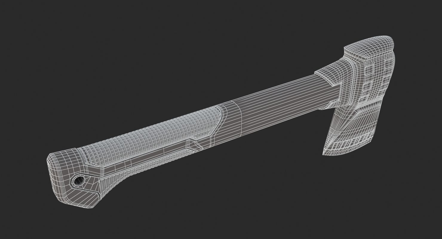 Campers Axe 3D model_10