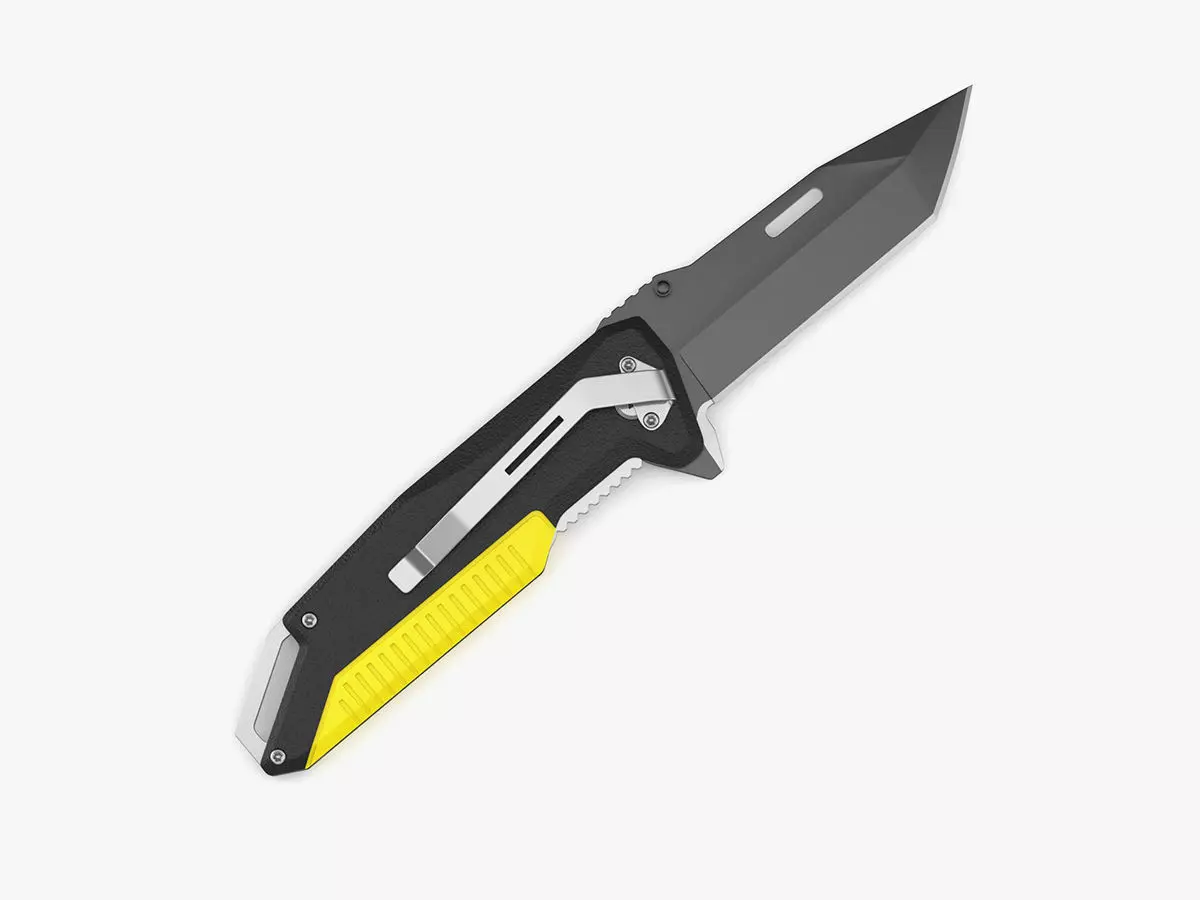 Tool Knife 3D model_0
