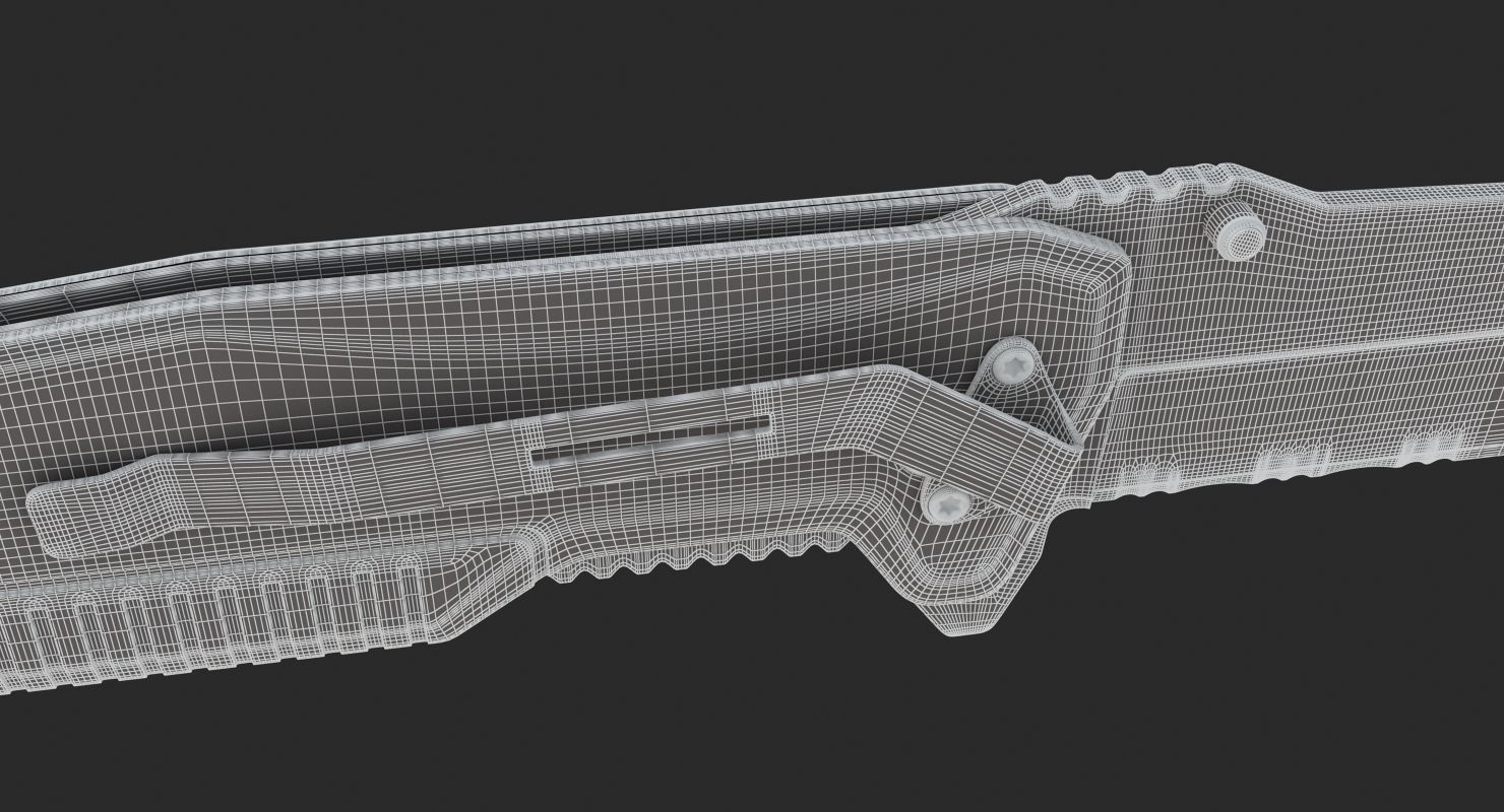 Tool Knife 3D model_12