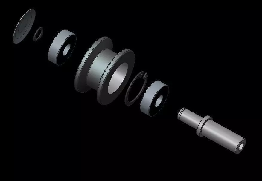 Roller Bearing Free 3D model