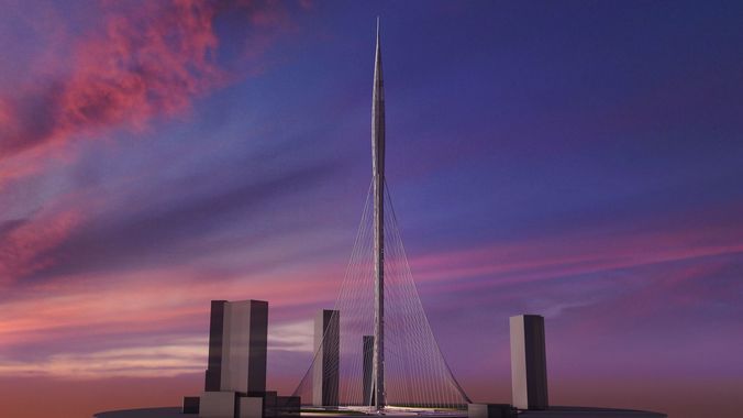 The Tower Dubai 3D model