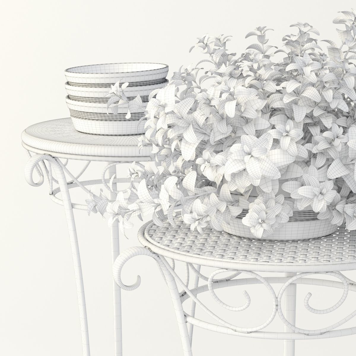 stand for flowers 3D model_6