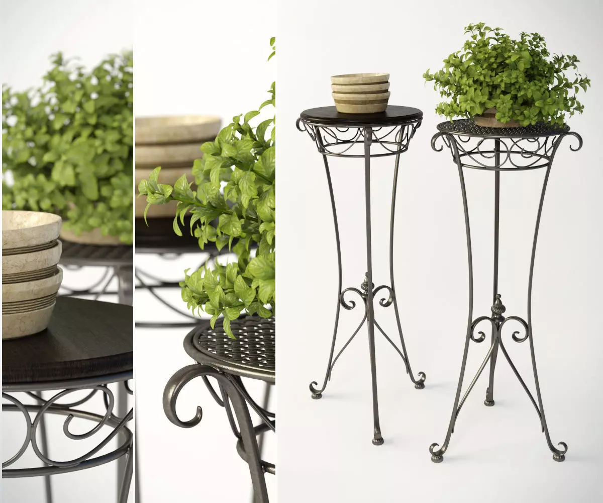 stand for flowers 3D model_0