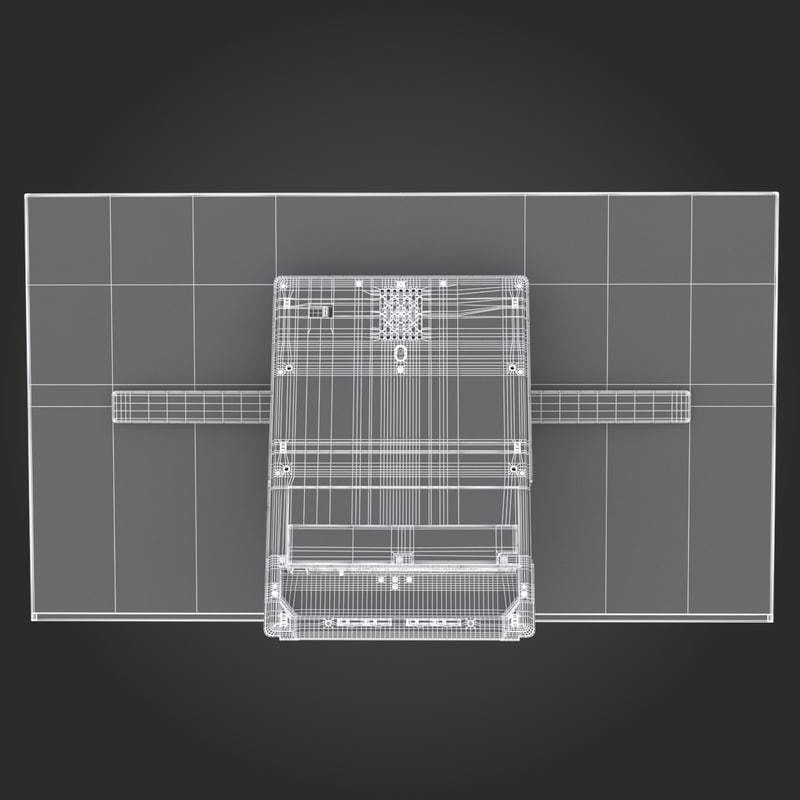 E3D - TOP TV  OLED 4K model 3D model_46