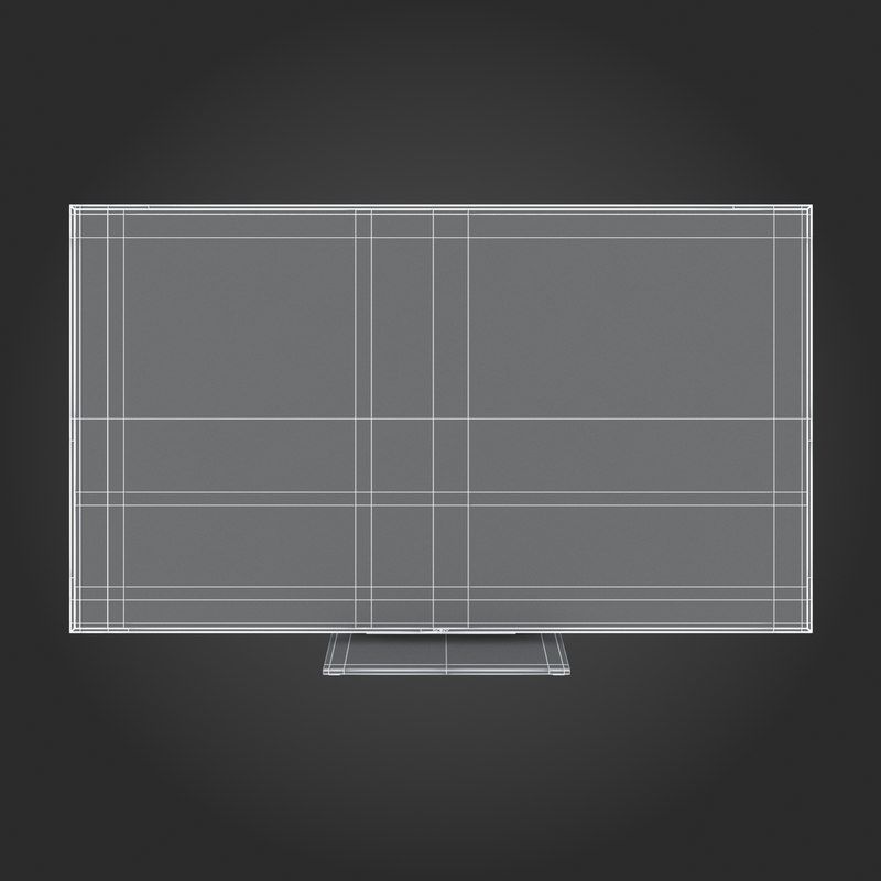 E3D - TOP TV  OLED 4K model 3D model_81