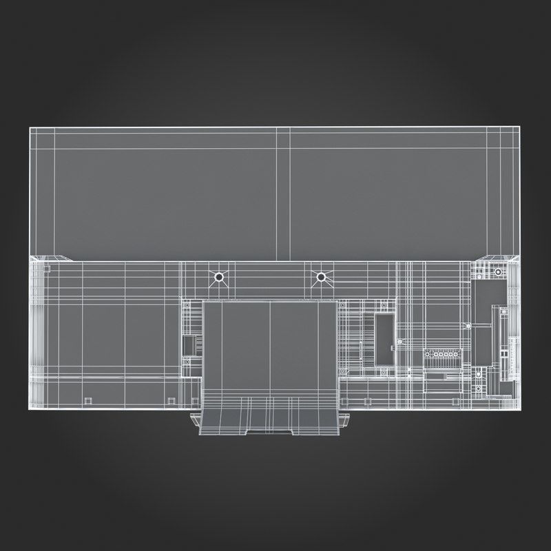E3D - TOP TV  OLED 4K model 3D model_82
