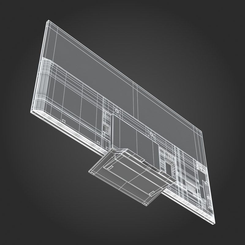 E3D - TOP TV  OLED 4K model 3D model_85