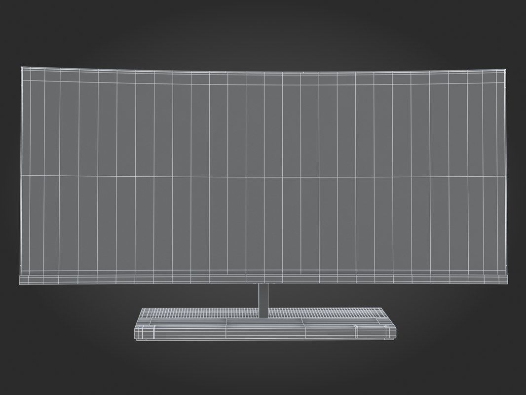 E3D - TOP TV  OLED 4K model 3D model_17