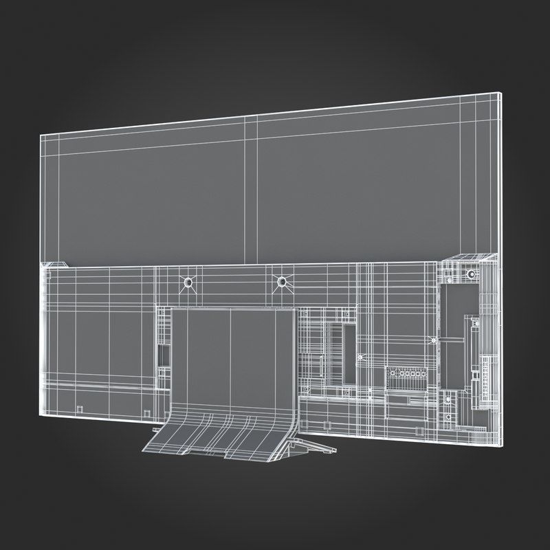 E3D - TOP TV  OLED 4K model 3D model_83