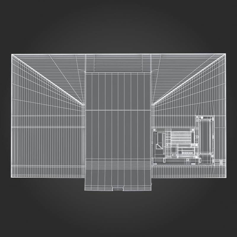 E3D - TOP TV  OLED 4K model 3D model_95
