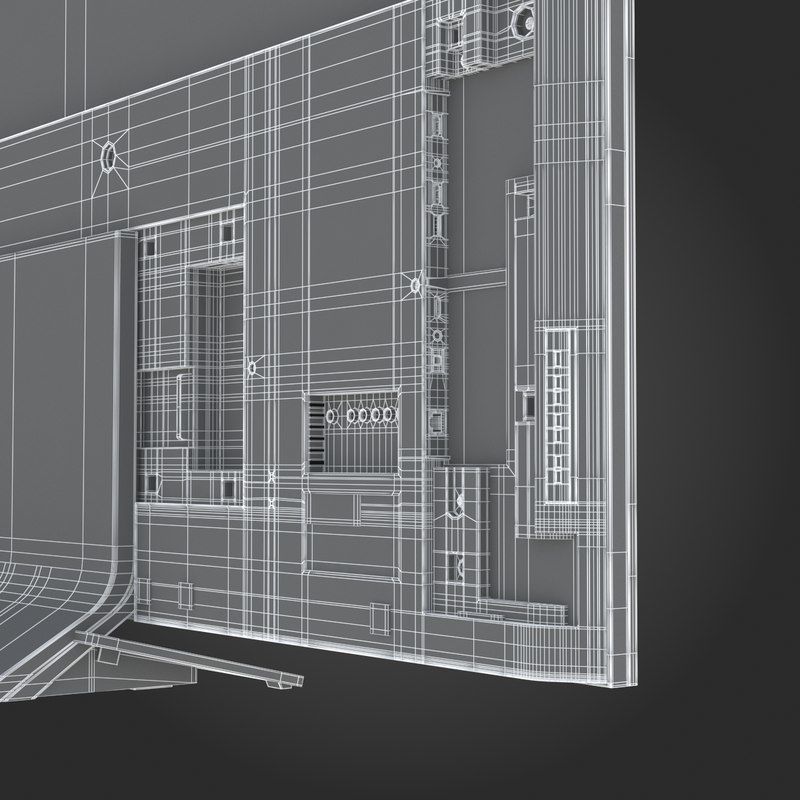 E3D - TOP TV  OLED 4K model 3D model_86