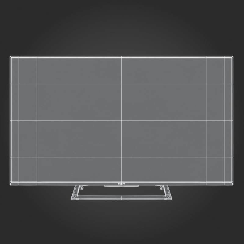 E3D - TOP TV  OLED 4K model 3D model_55