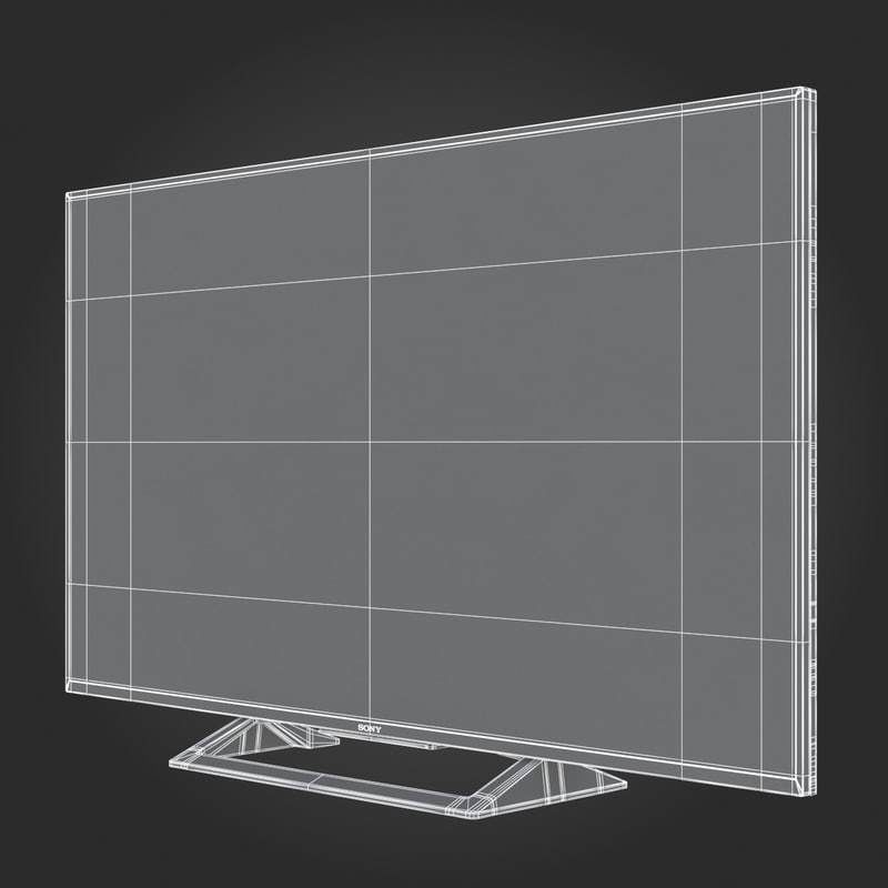 E3D - TOP TV  OLED 4K model 3D model_57
