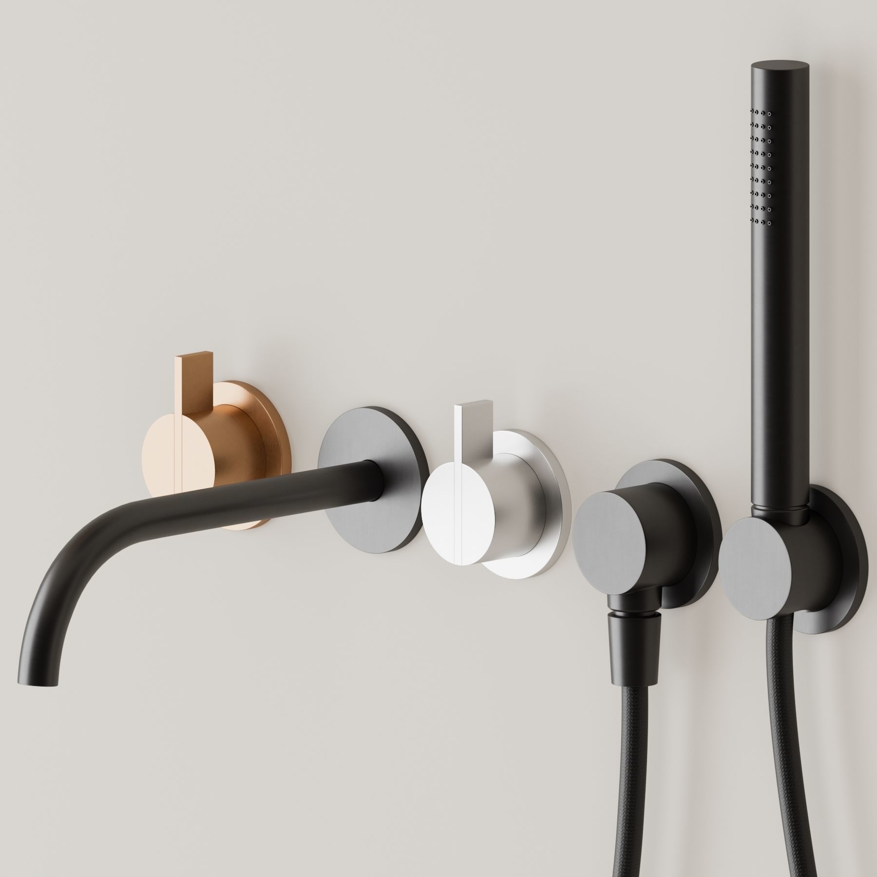 Piet Boon bath set by cocoon 3D model_1