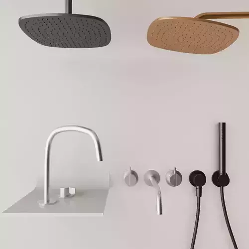 Piet Boon bath set by cocoon 3D model