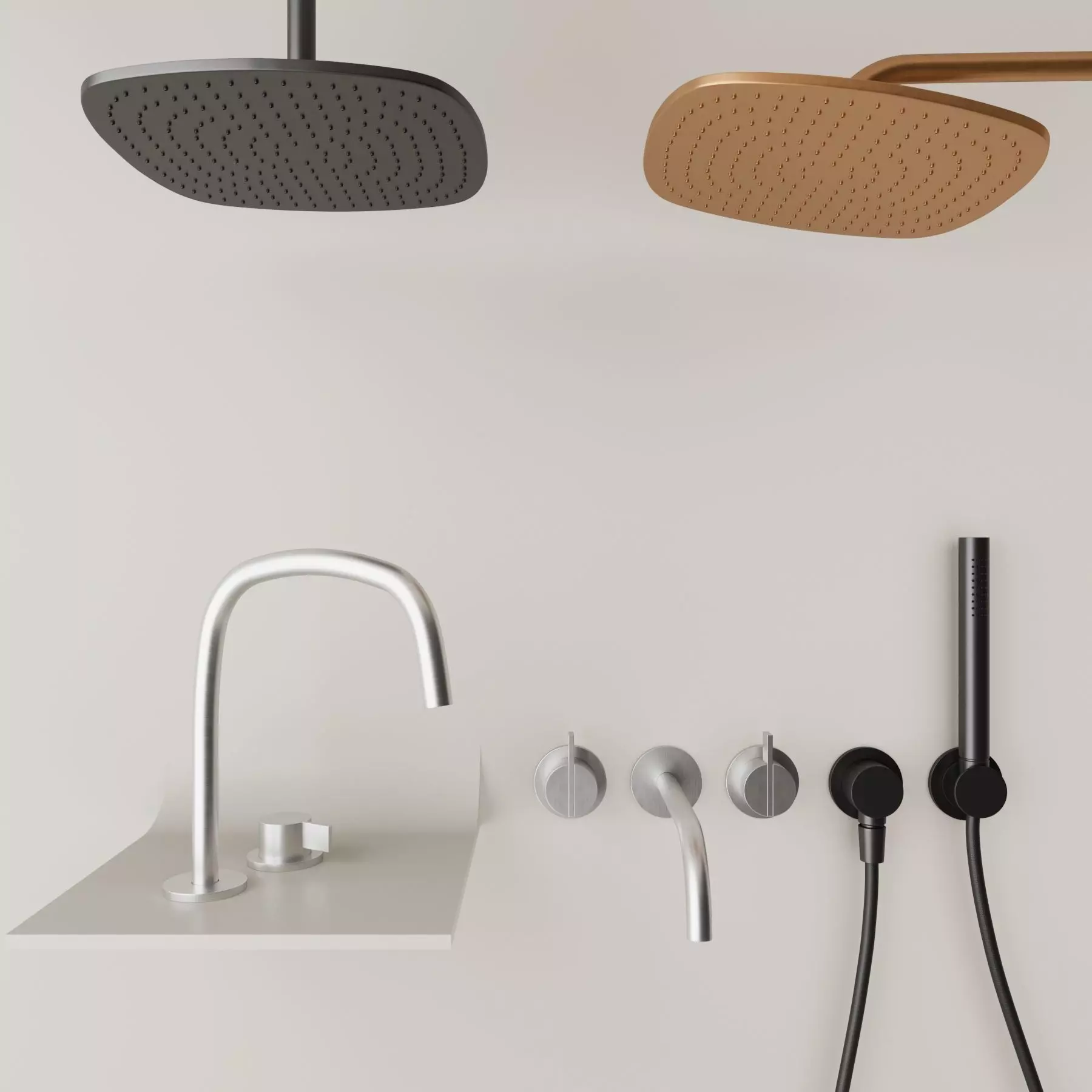 Piet Boon bath set by cocoon 3D model_0