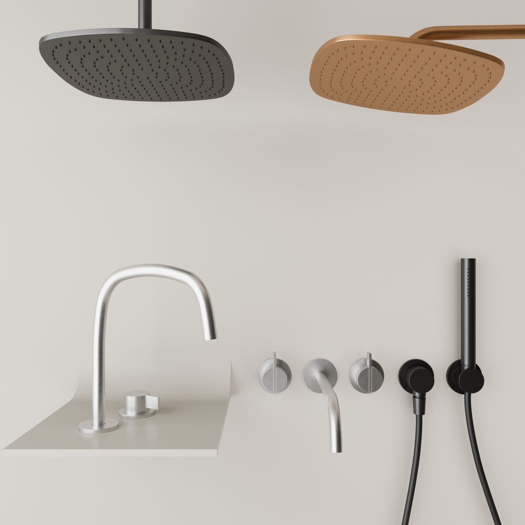 Piet Boon bath set by cocoon 3D model_2