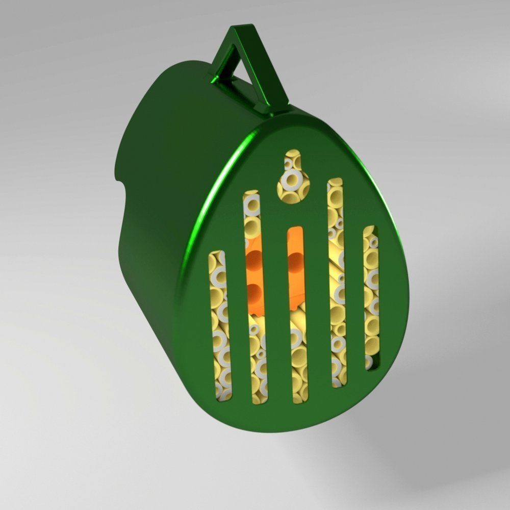 Bee Hotel 3D print model_5
