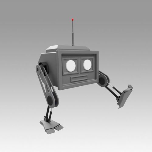 Mini robot 3D model
