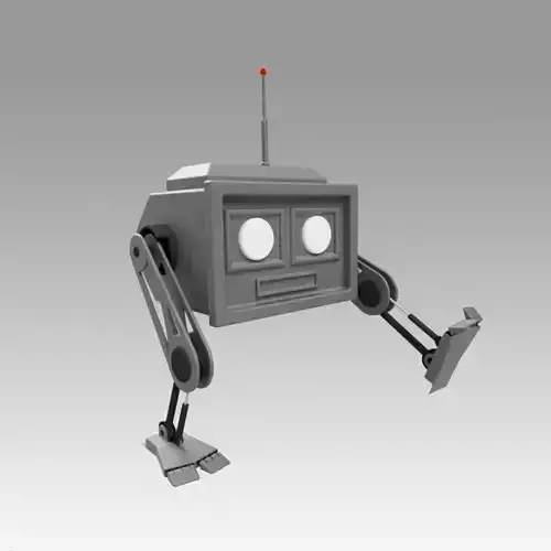 Mini robot 3D model