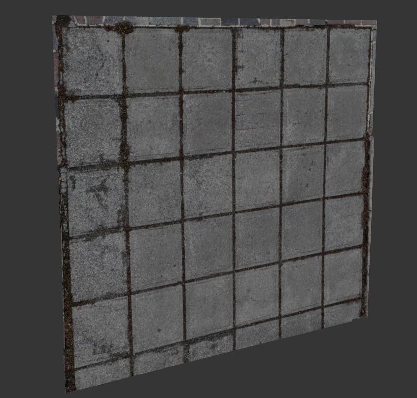 Ultra realistic Tiles Floor Scan 3D model_6